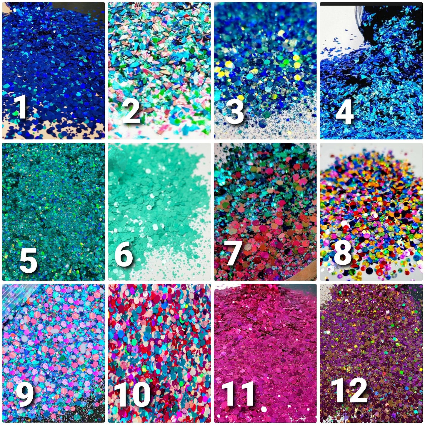 Glitter Ring Dish Pentagon Design, Sparkly Glitters Choose your Custom Colour.43 Colours to choose from.