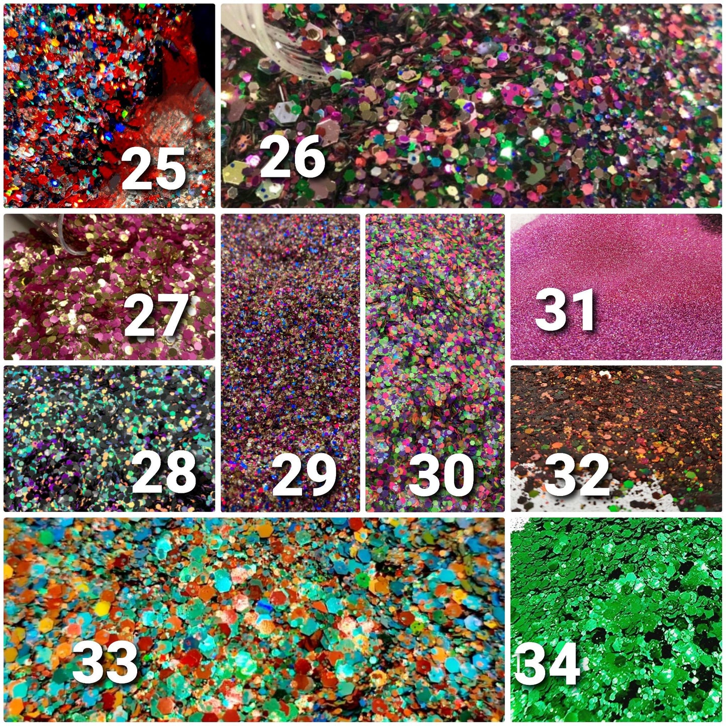 Glitter Ring Dish Pentagon Design, Sparkly Glitters Choose your Custom Colour.43 Colours to choose from.