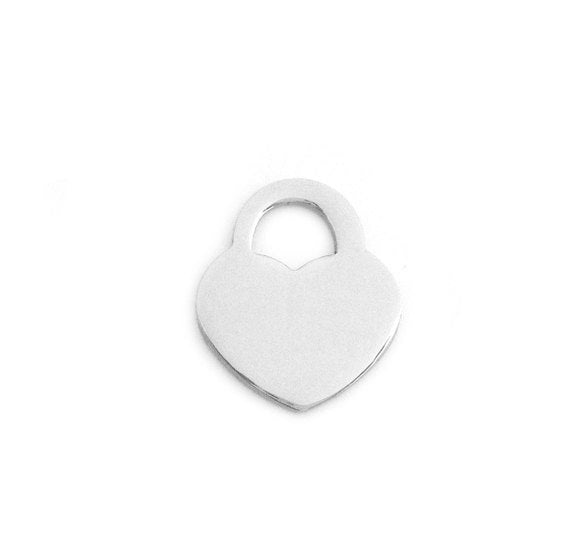 Popular Toggle Bracelet Personalised Heart Charm. Hand Stamped Family Initials
