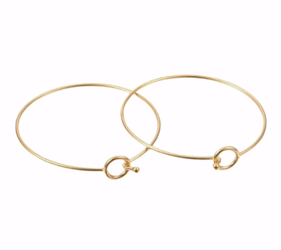 Personalised Hand Stamped Bangle with or without Heart Charm, Personalised Disc, Choose how many Disc Charms you want, Personalized Gift