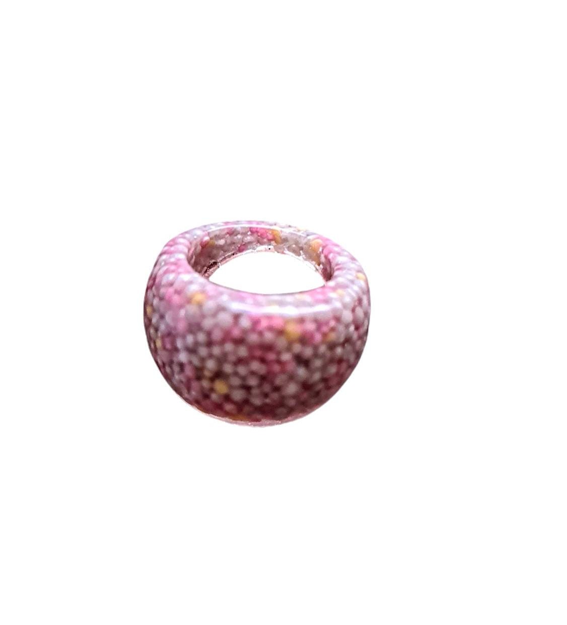 Statement Dome Ring, Resin Candy Ring, Handmade Size 7 US N AU. 100's and 1000's