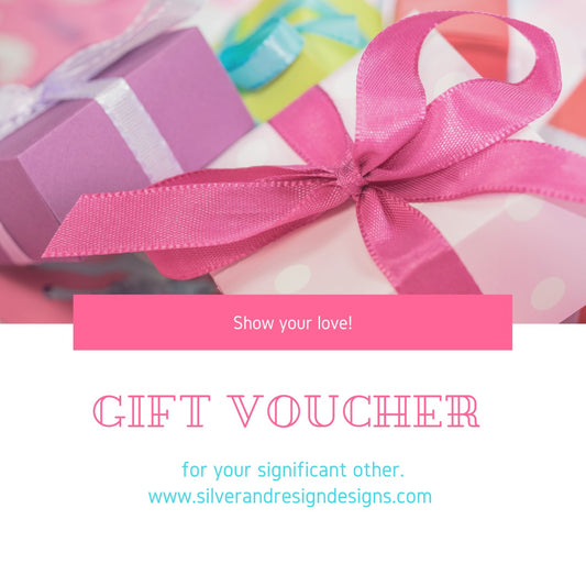 Silver and Resin Gift Card